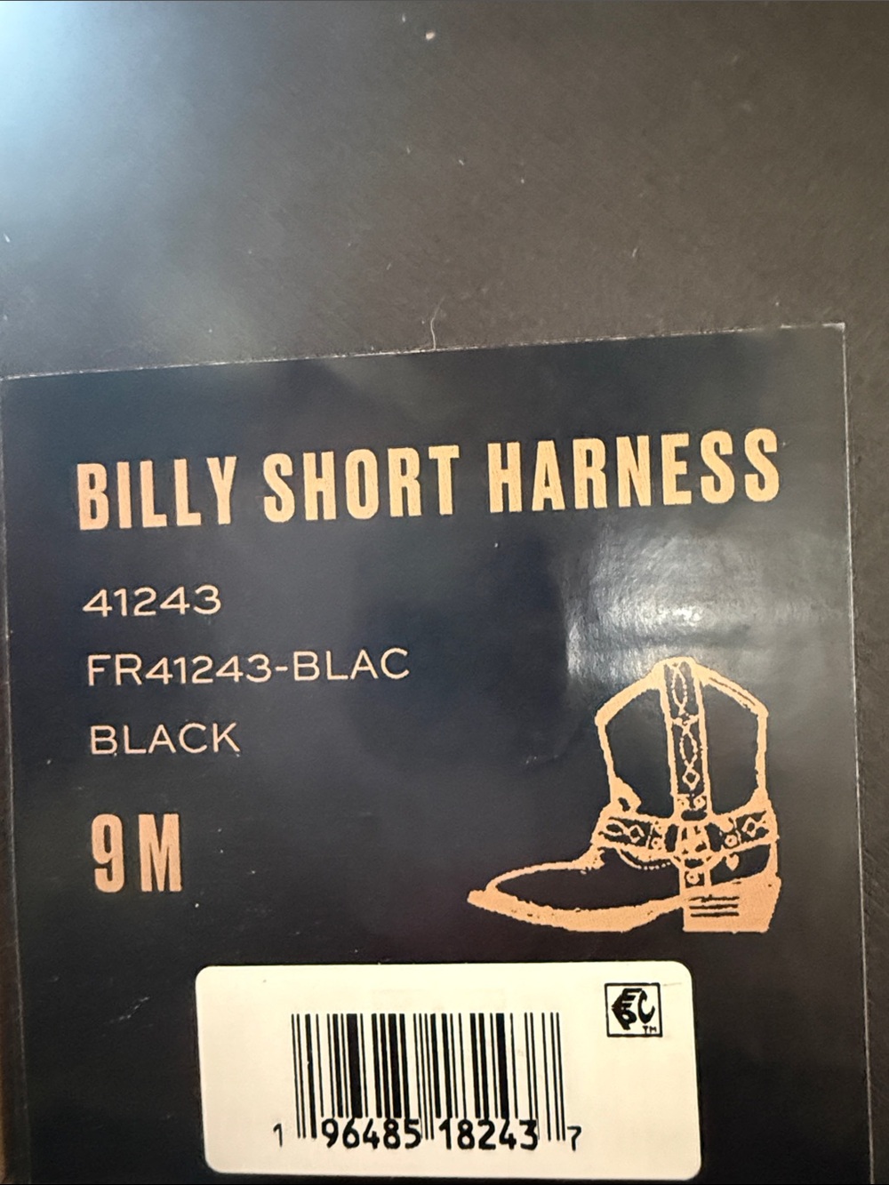 Frye Black Billy Short Harness Boot IN ORIGINAL BOX NEVER WORN - Picture 8 of 8